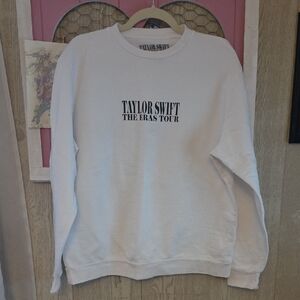 Taylor Swift The Eras Tour White Sweatshirt